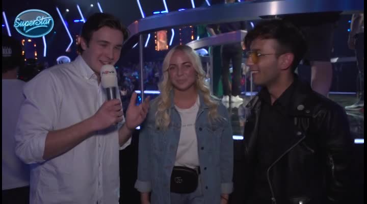 Konvičková s Bendigem to pořádně rozjeli v zákulisí SuperStar. Takhle jim to společně ladí