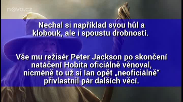 Který známý herec kradl na place Pána prstenů?