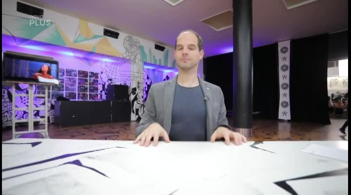 Nácvik Tvojí Tváře v sexy provedení. Krásná Angie překládala Maxiána do znakové řeči!
