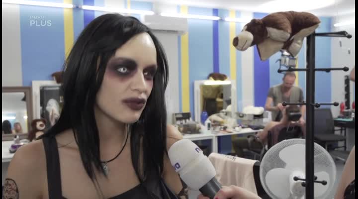 Jitka Boho o proměně v Marilyna Mansona: Musím vykouřit dvacet cigaret, abych to dala! To jako vážně?