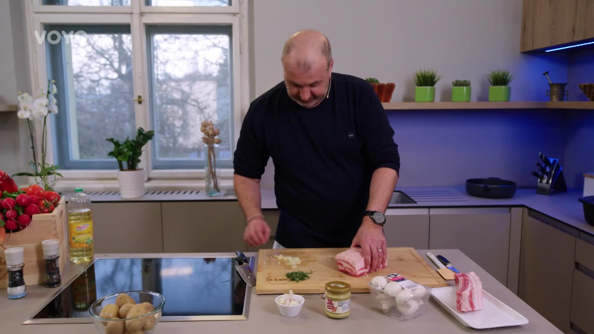Rady ptáka Loskutáka - Vepřový bok s jarním salátem
