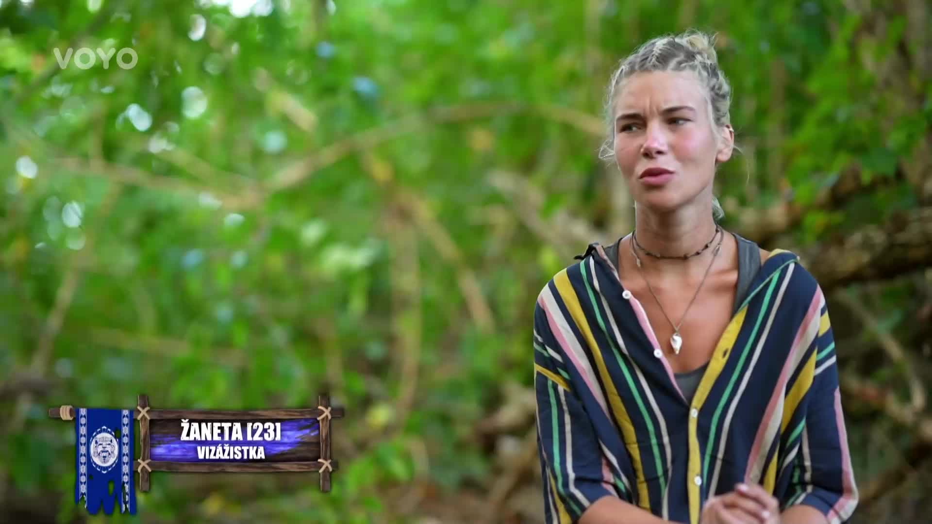 Martin je zrádce! Co řeší Žaneta s Adamem v Survivor?