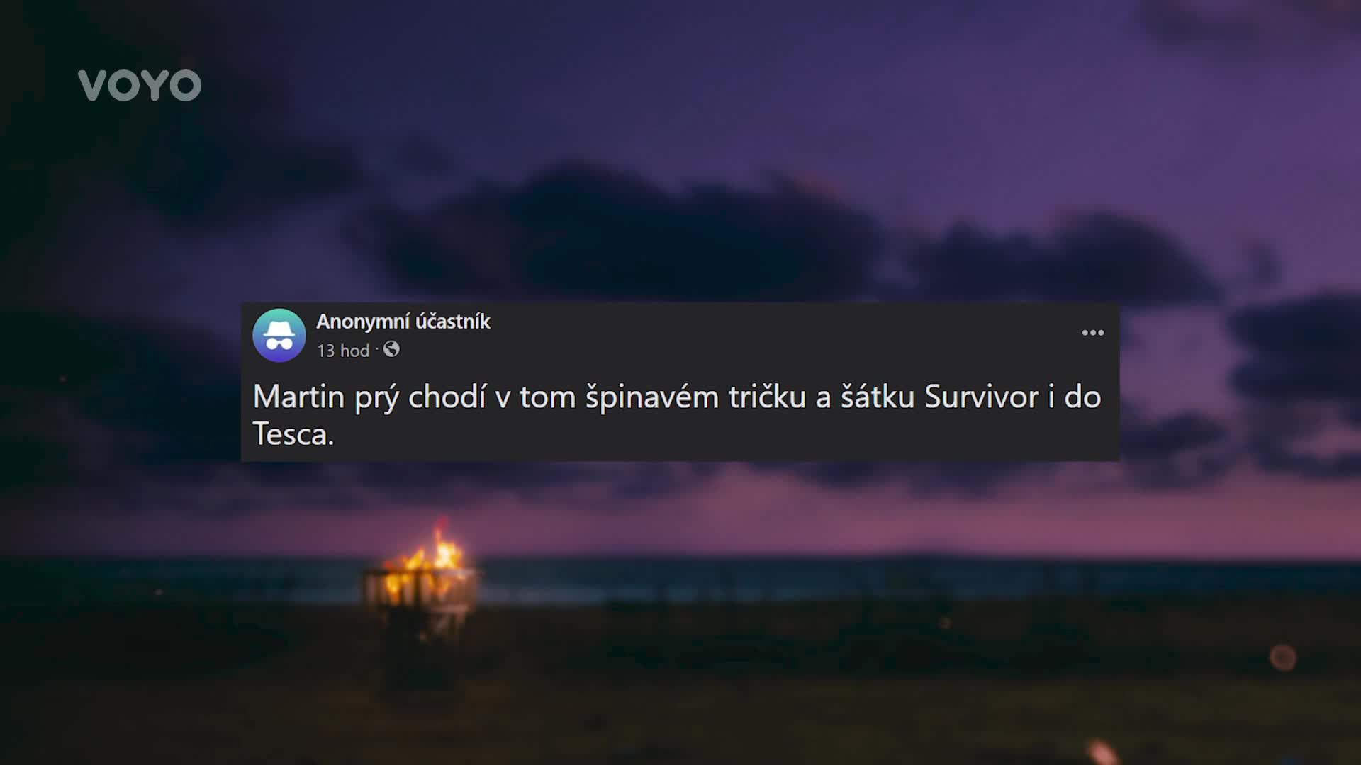 Martin ze Survivor uvádí: Špinavé, smradlavé, ale to triko jsem já! Co mu vzkazují fanoušci?