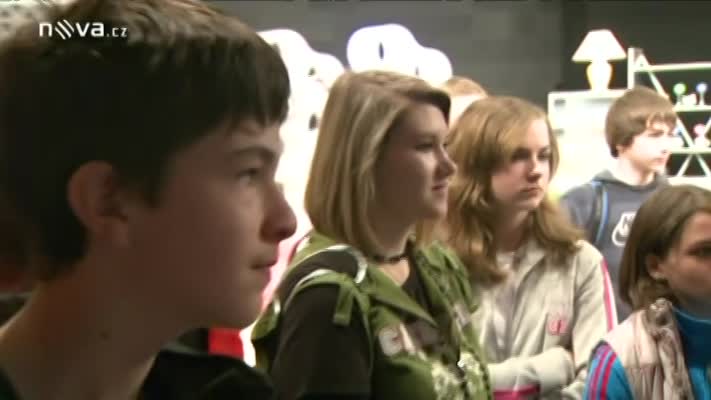 Den dětí 2010 na Nově - návštěva dětí v zákulisí televize