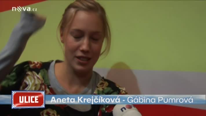 Ulice - Představitelka Gábiny se na porod těšila