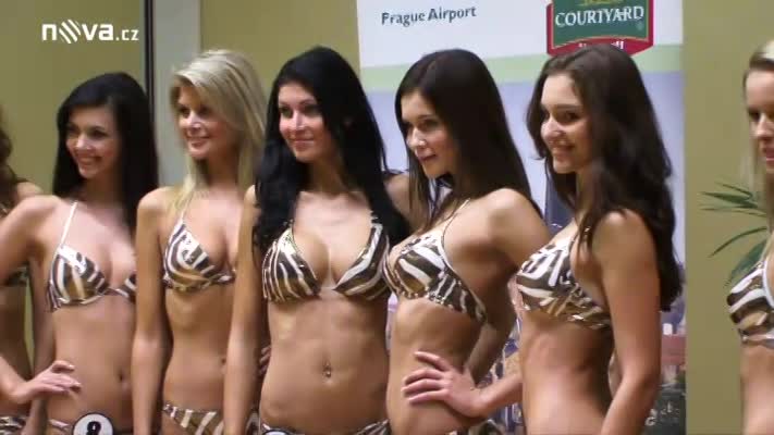 Česká Miss 2009 v plavkách