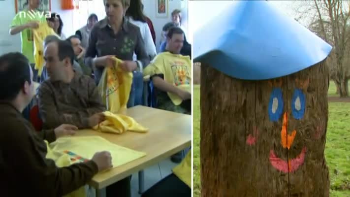 Gondíkovi v domově pro osoby se zdravotním postižením v Lochovicích