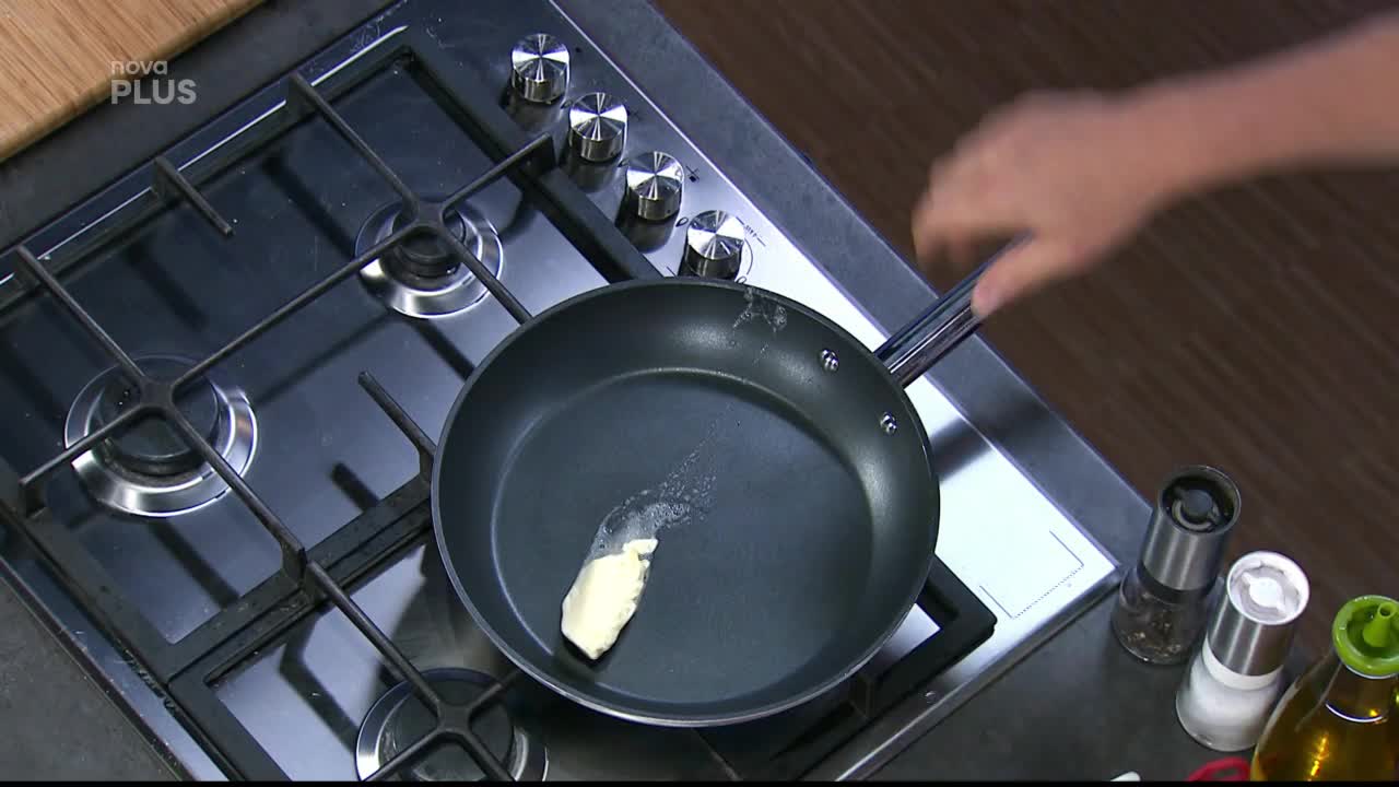 Pečený pstruh s majoránkovým bramborem