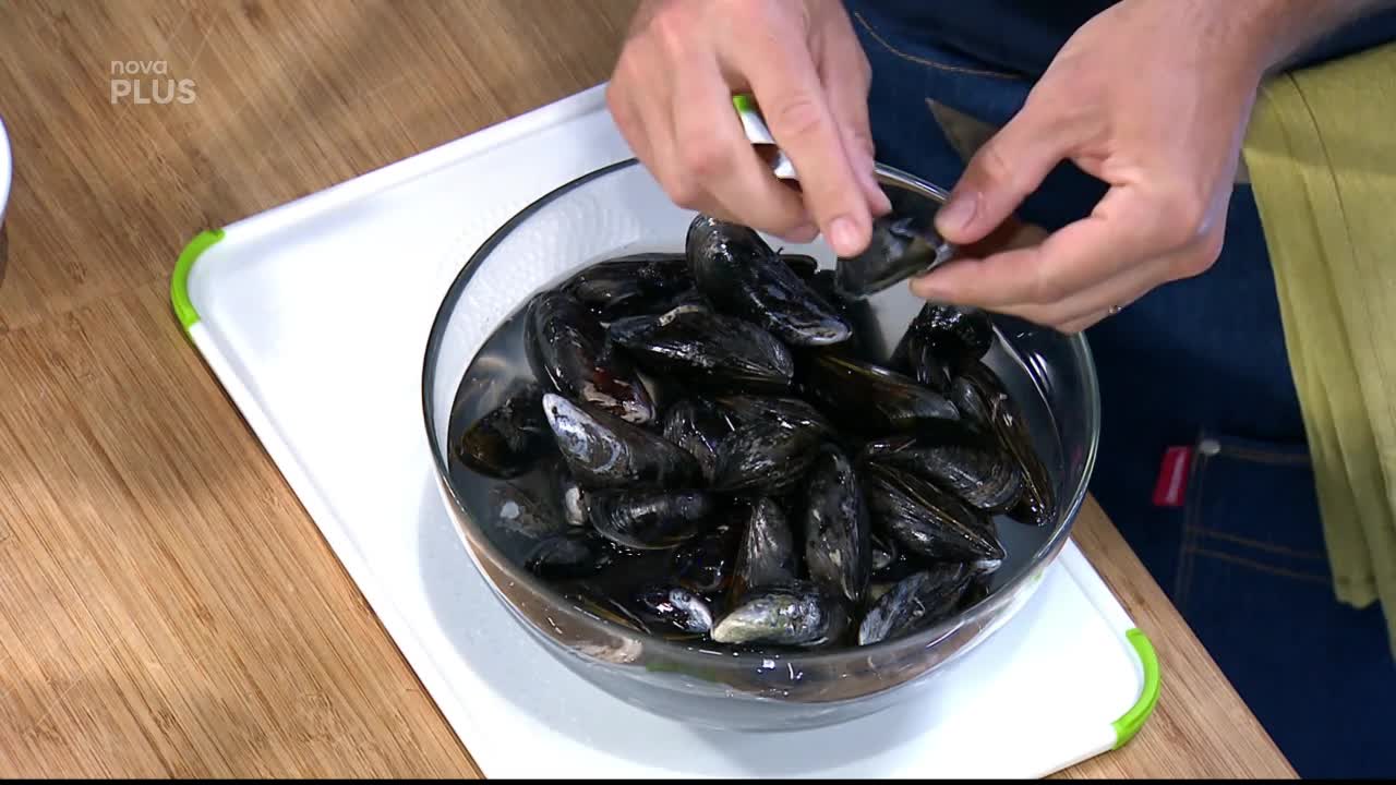 Slávky se smetanou a fenyklem