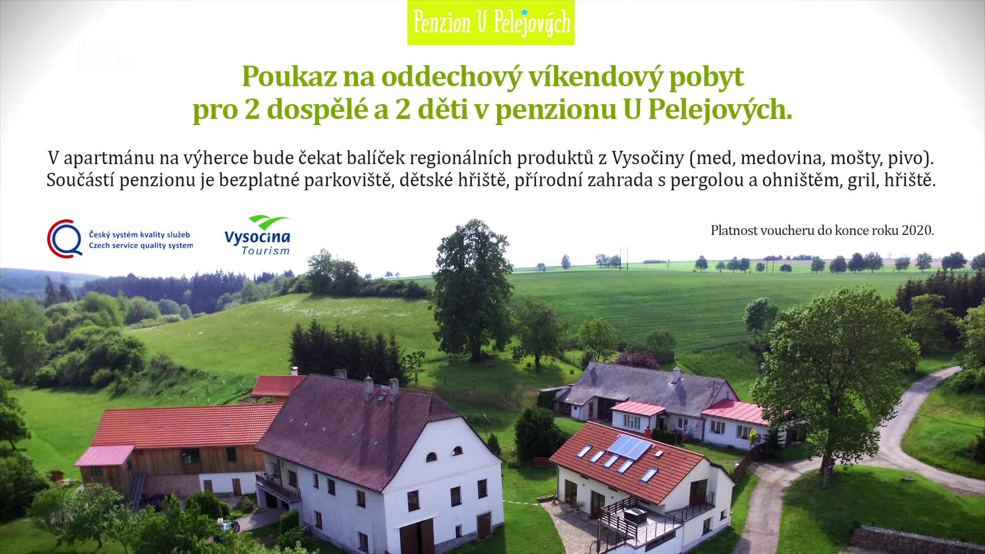 Soutěžte s pořadem Loskuták na výletě o poukaz na oddechový víkendový pobyt v penzionu U Pelejových