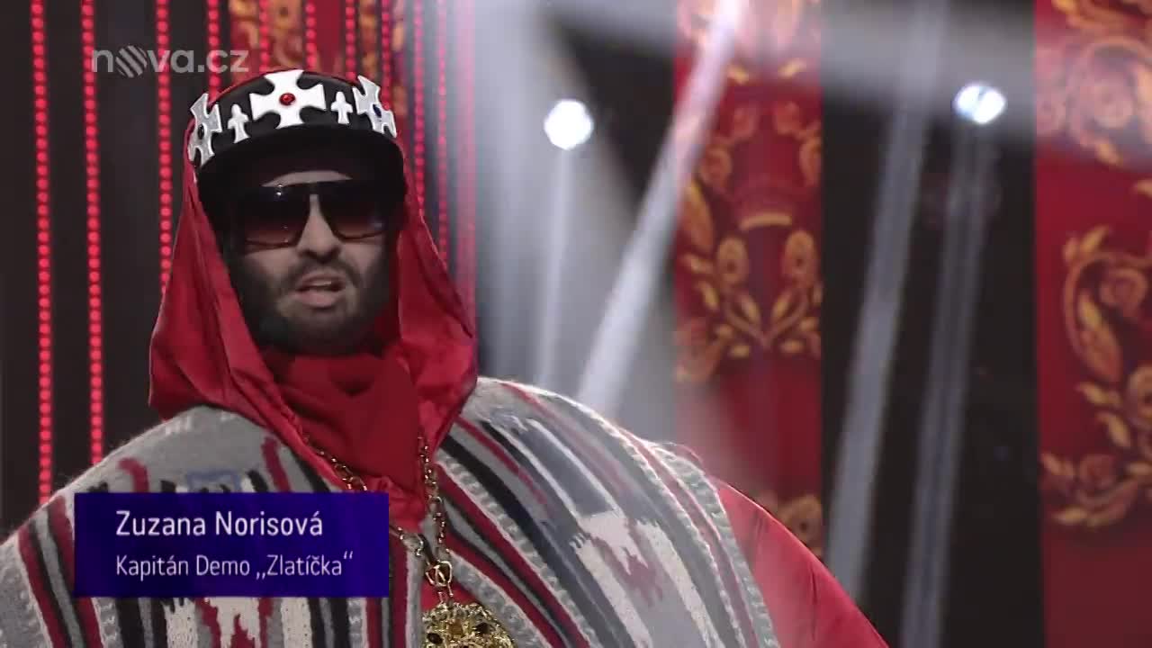 Zuzana Norisová jako Kapitán Demo - Zlatíčka