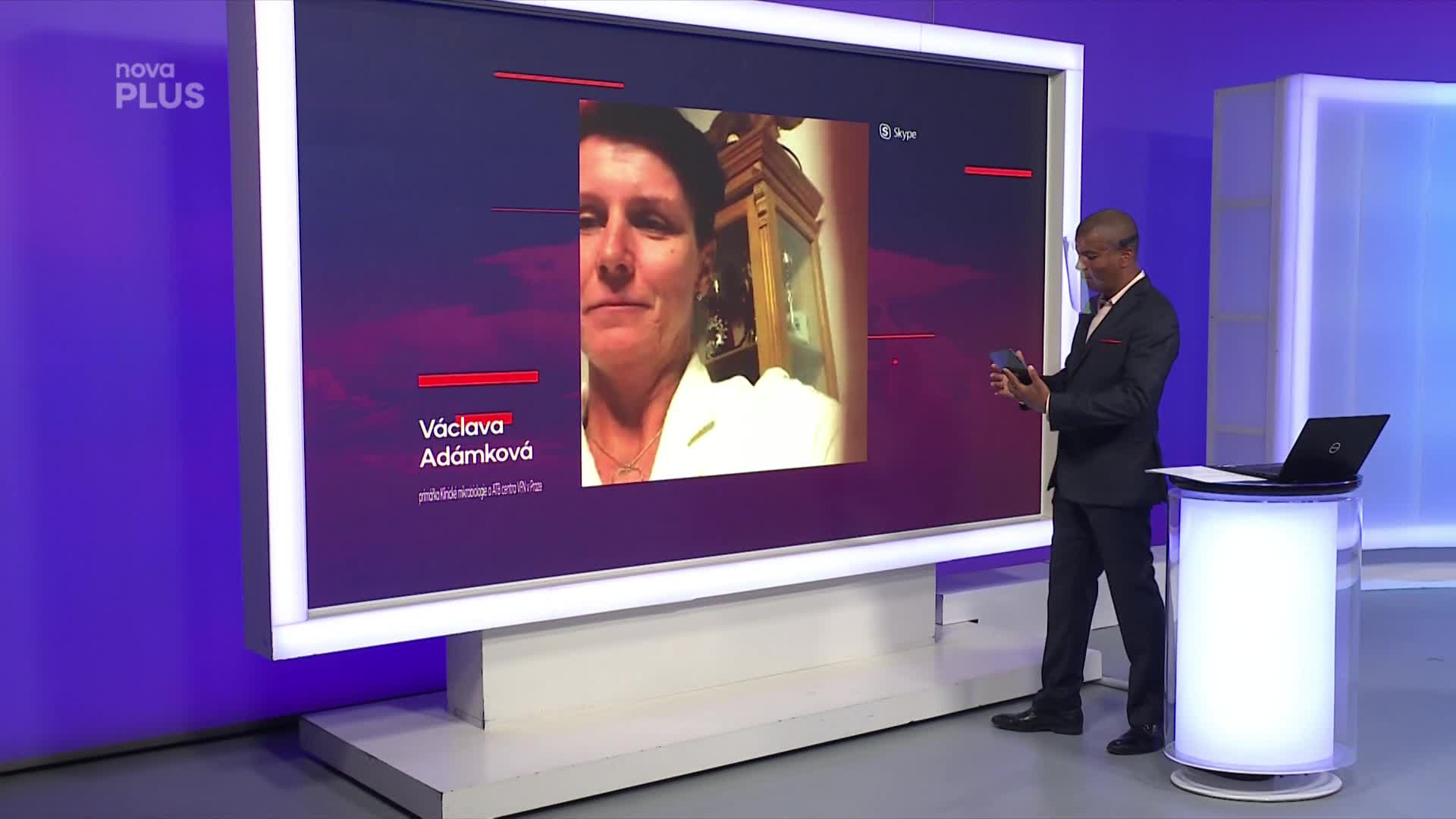 Primářka Adámková: Falešné zprávy o koronaviru způsobily paniku!