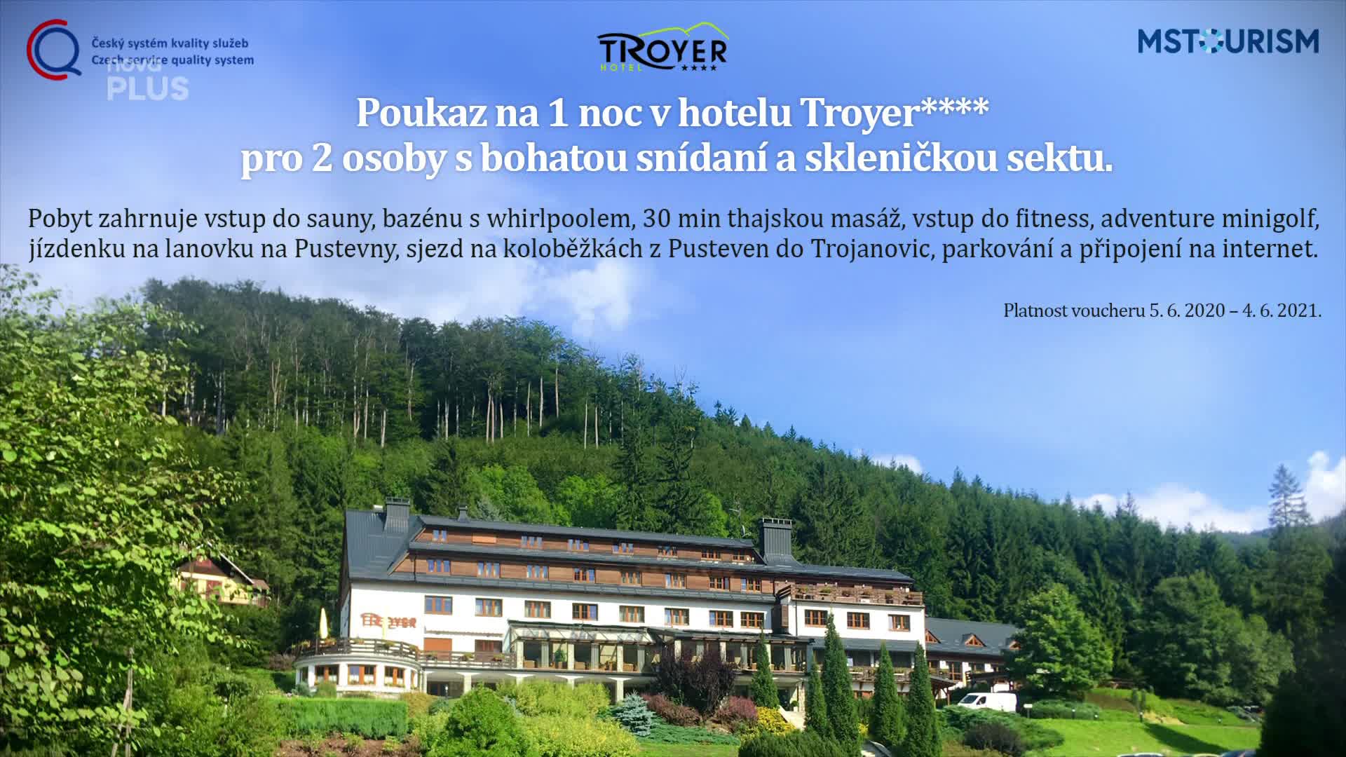 Kdo vyhrál s pořadem Loskuták na výletě noc v úchvatném hotelu v Beskydech?