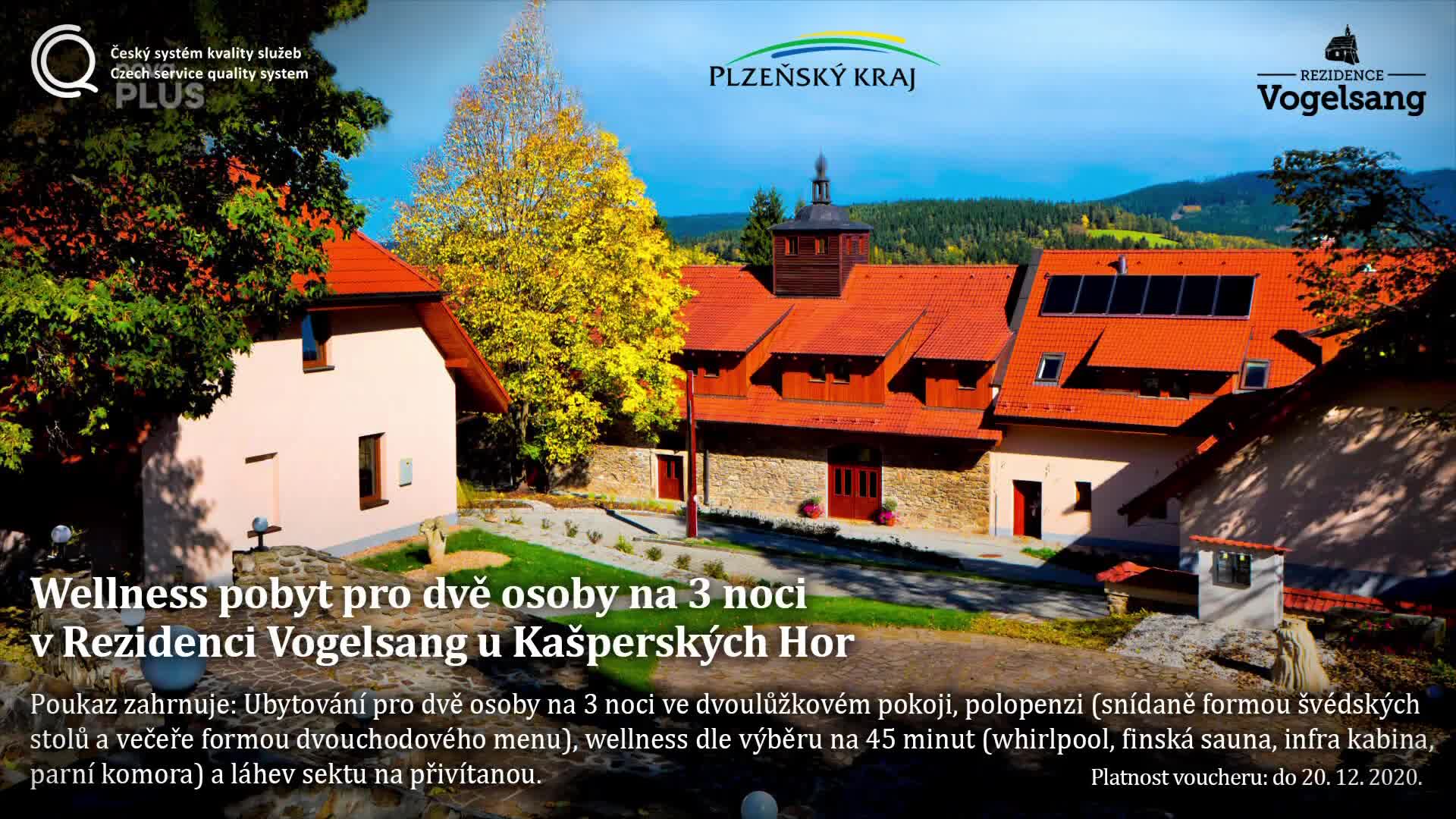 Vyhrajte s Loskutákem na výletě pobyt pro 2 osoby  v Residenci Vogelsang