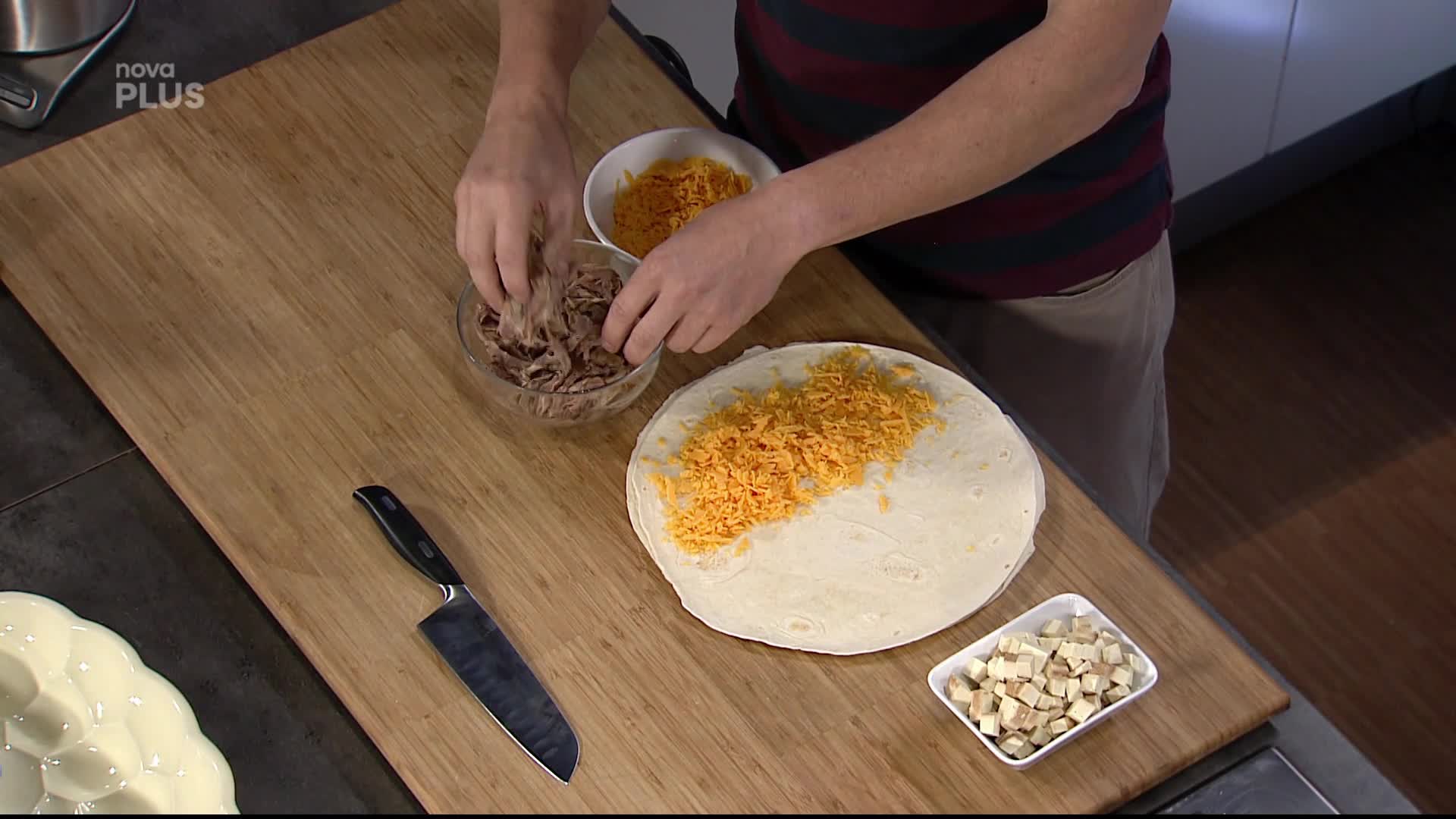 2018-11-22 Tescoma s chutí VIP - Quesadilla s kachním masem a avokádovým dipem B070797