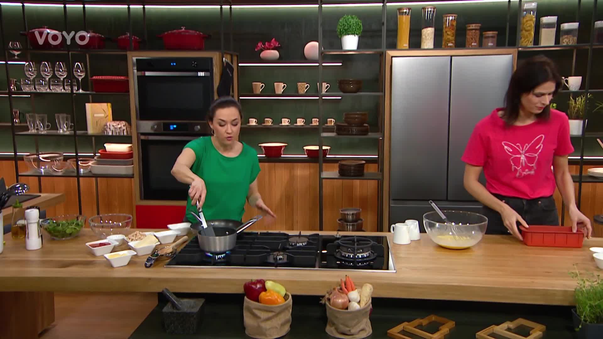Špenát s tofu a fazolemi