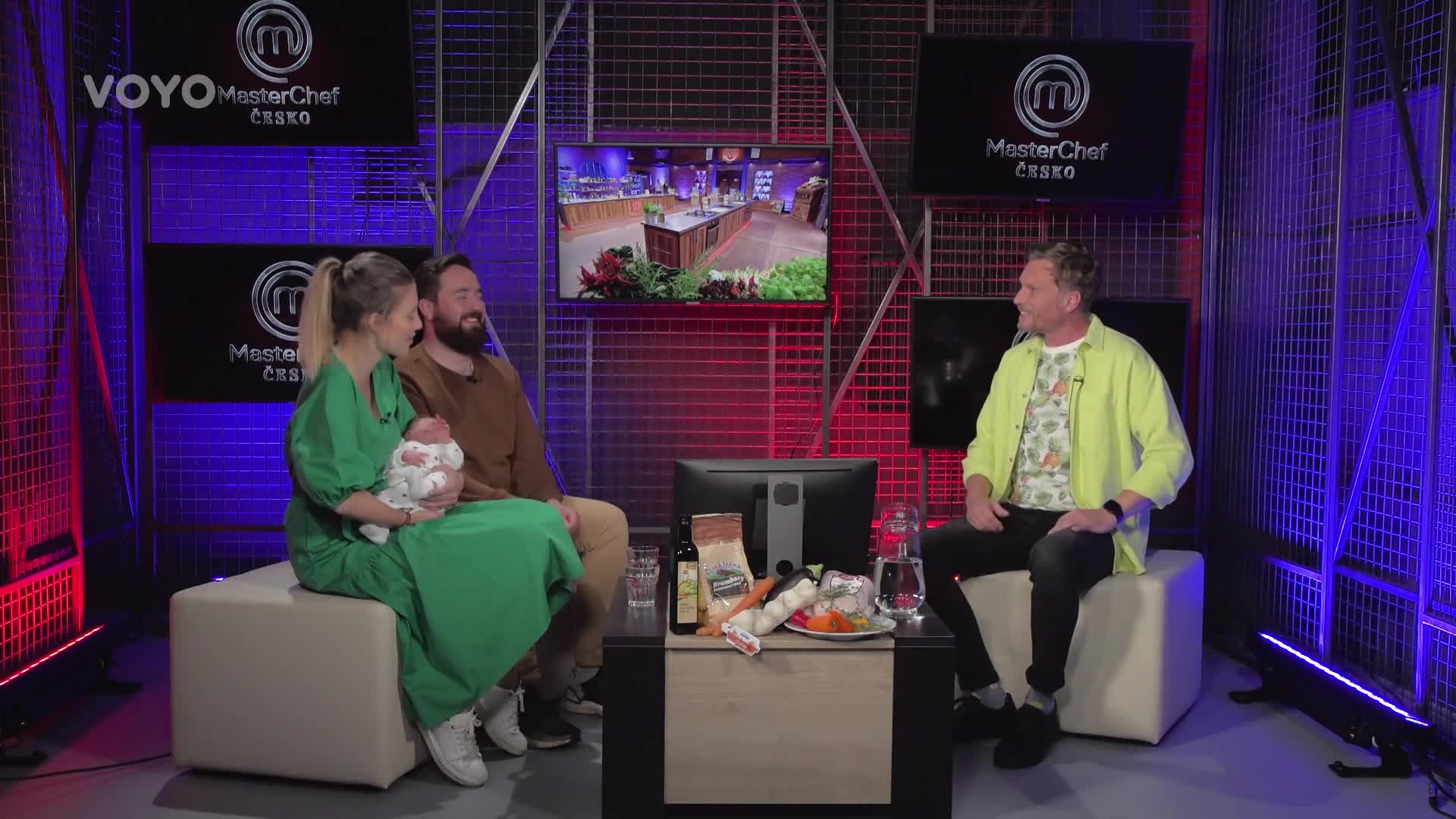Na natáčení rovnou z porodnice? Kristýna ukázala nejmladšího účastníka MasterChefa!