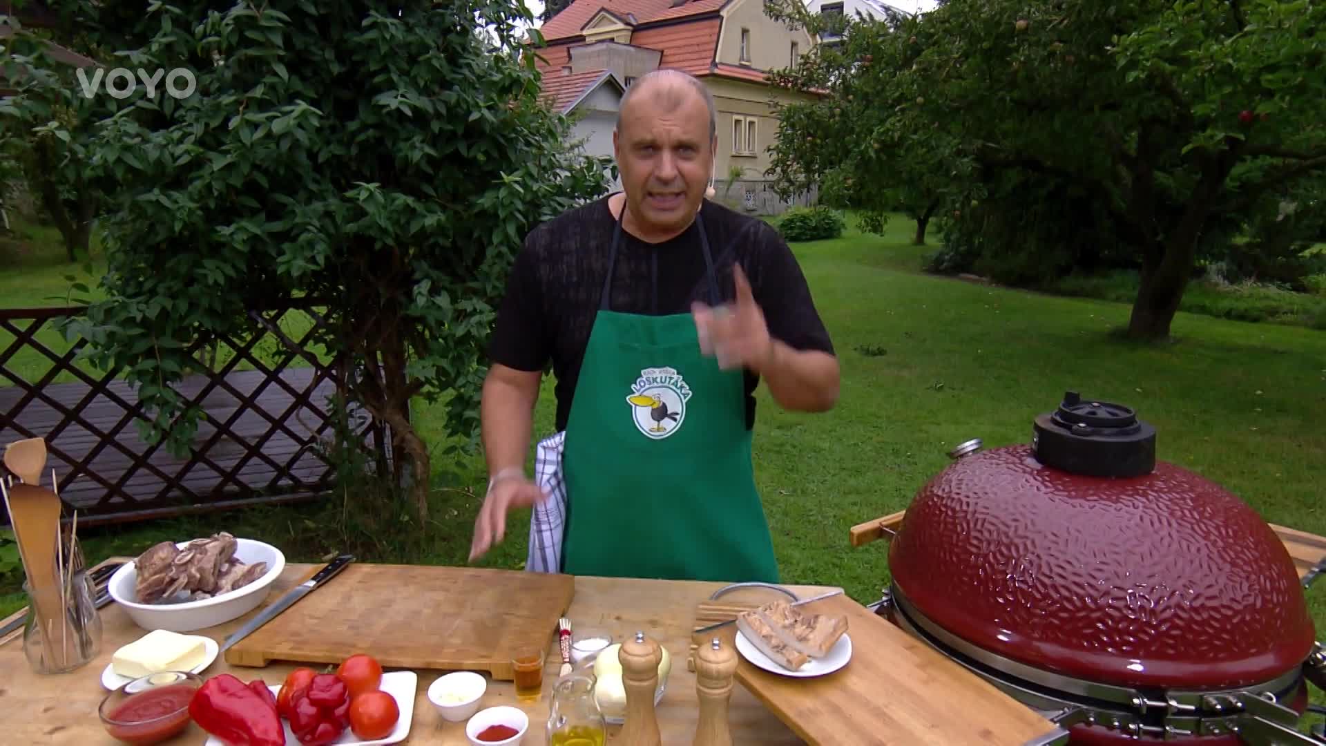 Rady ptáka Loskutáka - Hovězí žebra na grilu s barbecue omáčkou