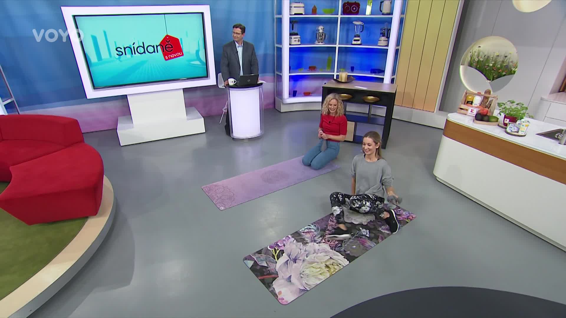 Cvičení se Snídaní: Jak posilovat dolní část těla s odporovacími gumami?