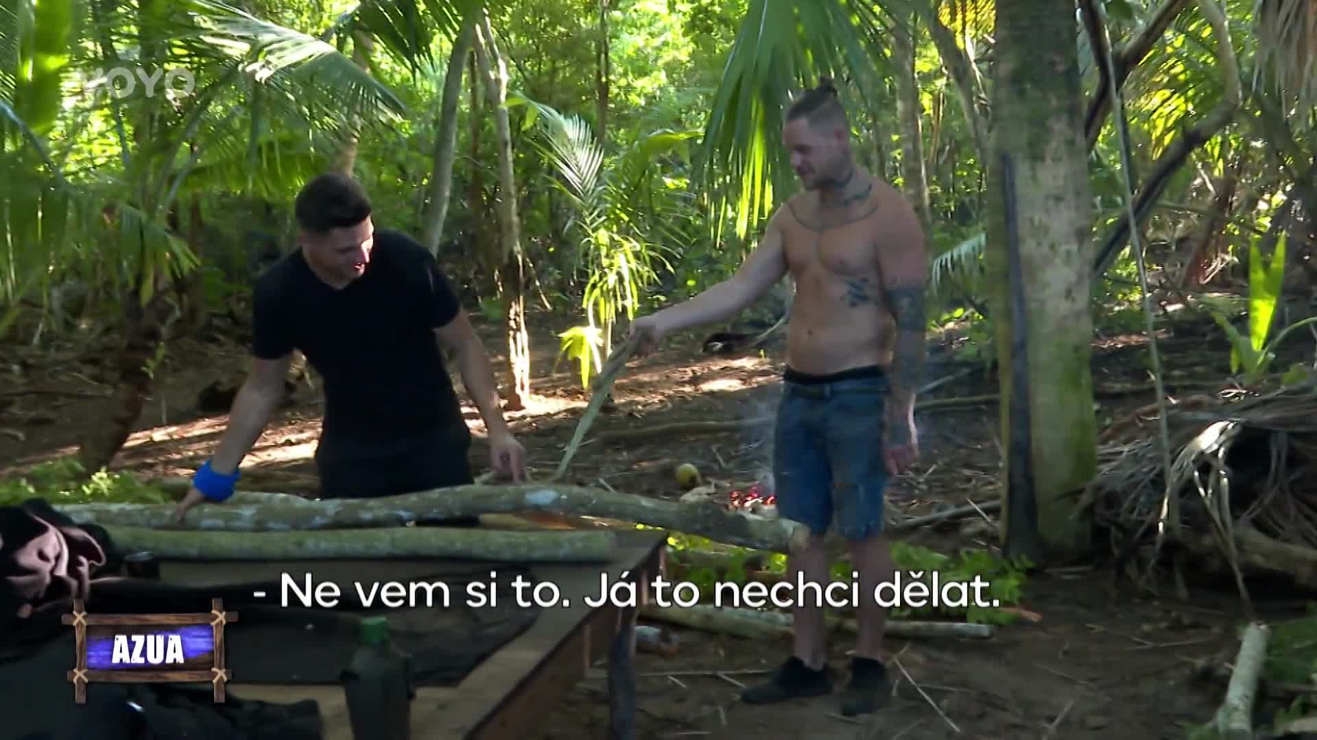 První rozložení moci. Koho Adam považuje za největšího soka?