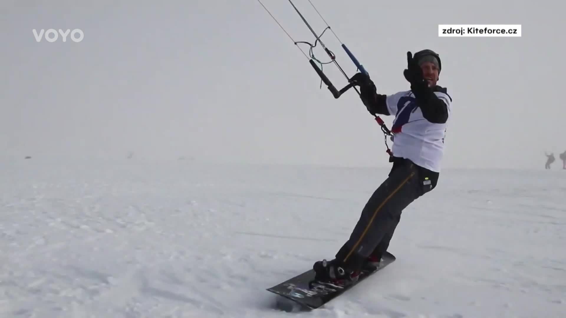 Snowkiting na příští olympiádě? Můžete se v něm rychle dostat na vrchol!