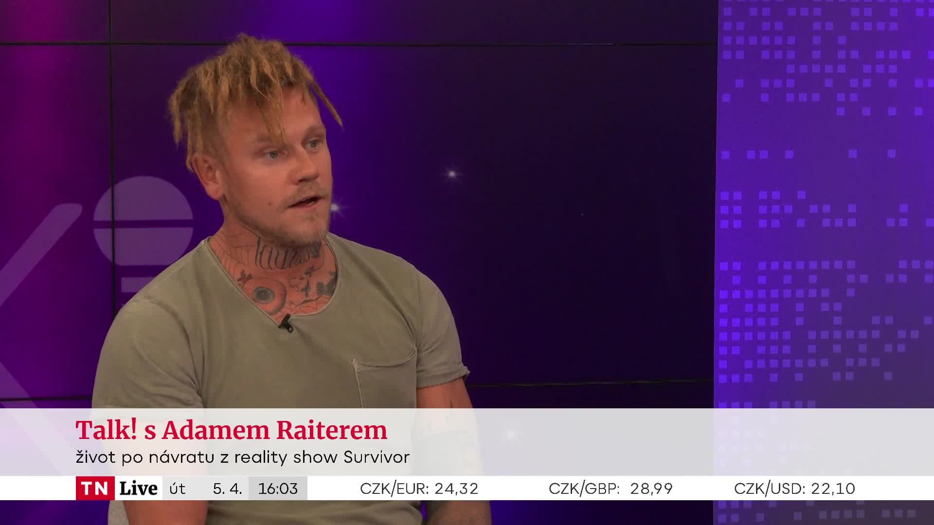 Talk! s Adamem Raiterem
