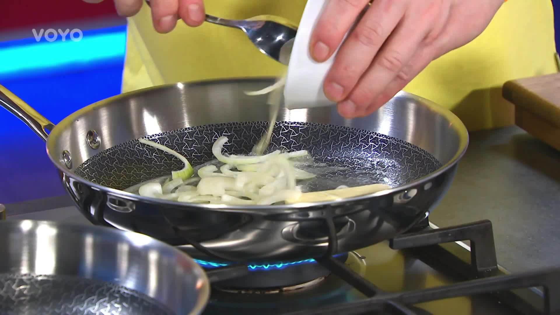 Gratinované brambory a steak