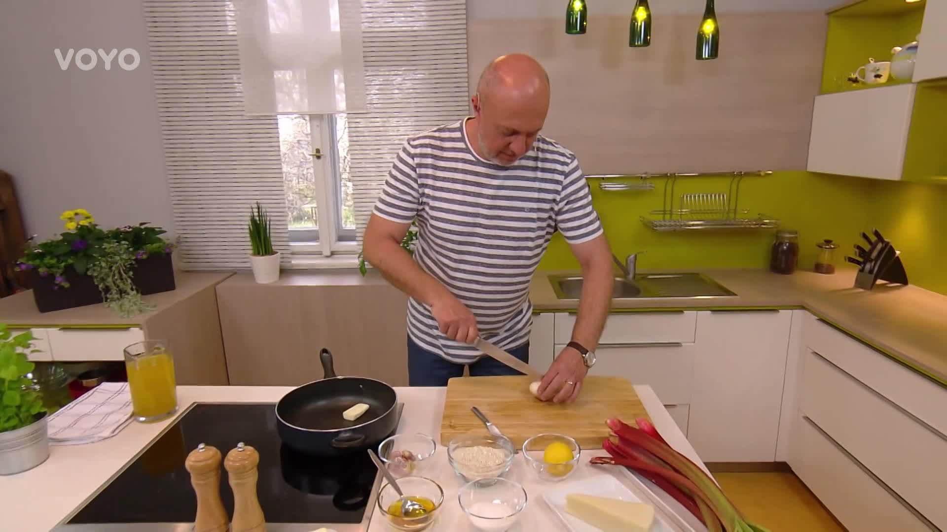 Rady ptáka Loskutáka - Krémové risotto s rebarborou