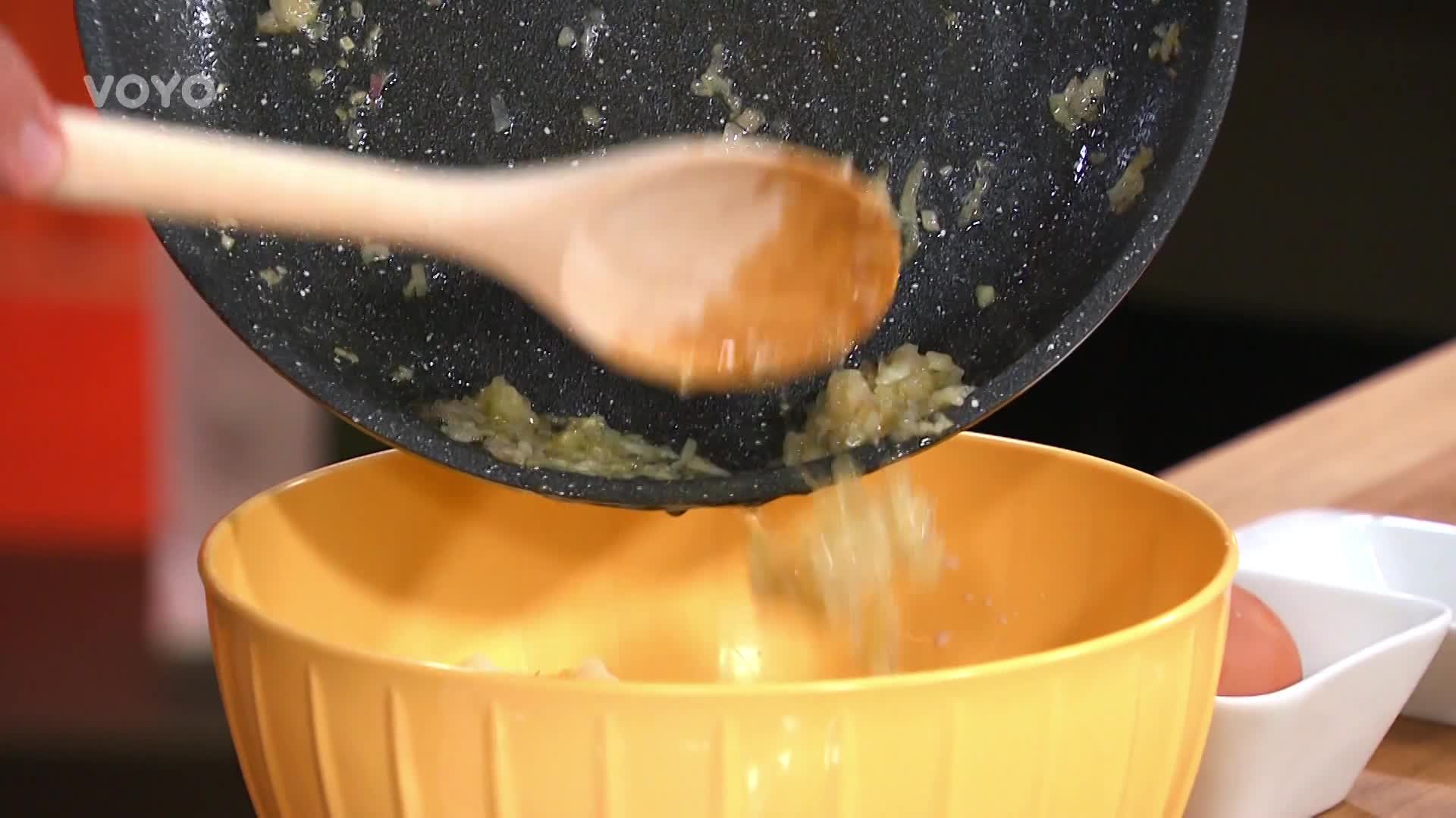 Špenátové knedlíčky s rajčatovým glazé