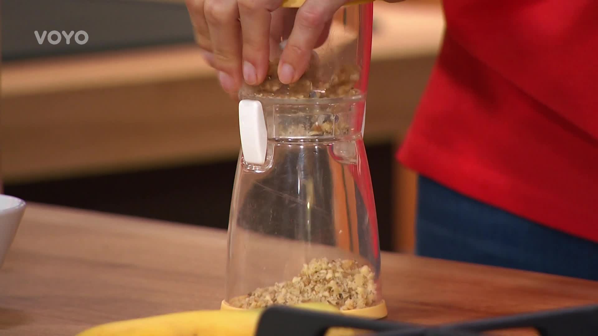 Svačinový banánový chlebíček a smoothie