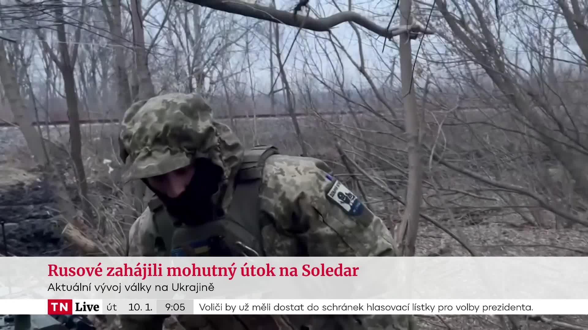 Rusko zahájilo mohutný útok na Soledar. Dle Vojáčka při tom však má velké ztráty