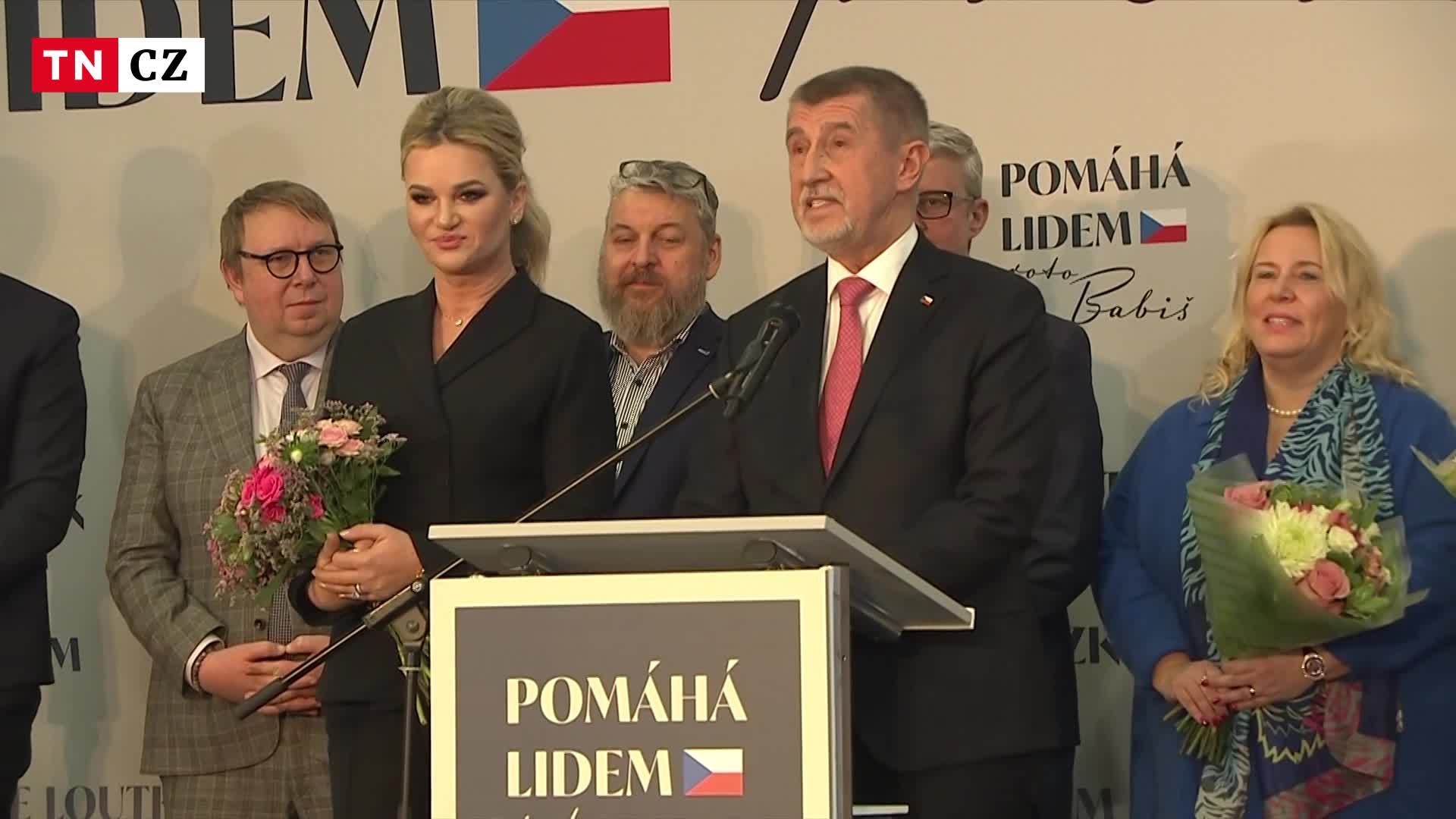 Andrej Babiš a jeho projev po neúspěšné kandidatuře na prezidenta