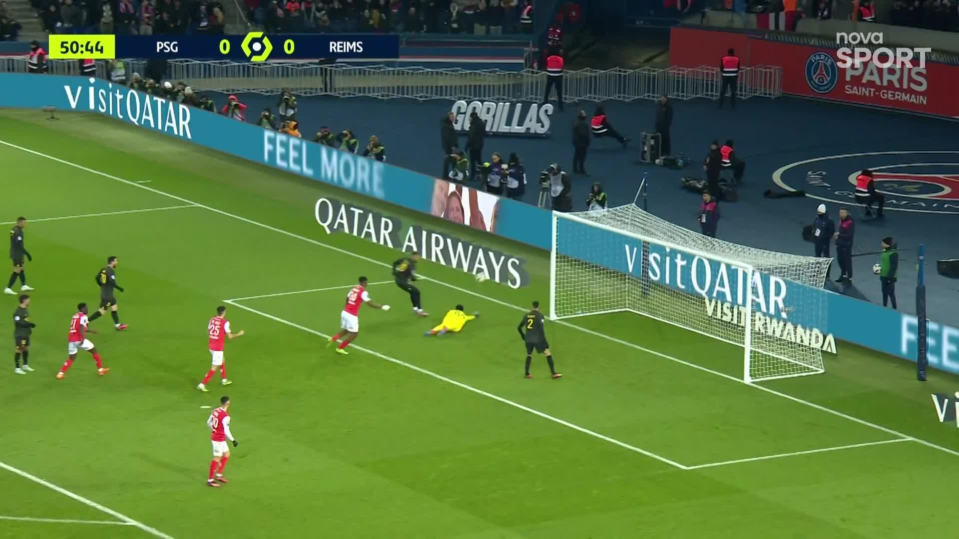 Fotbalisté PSG přišli v závěru o výhru. Verratti byl za hrubý faul vyloučen