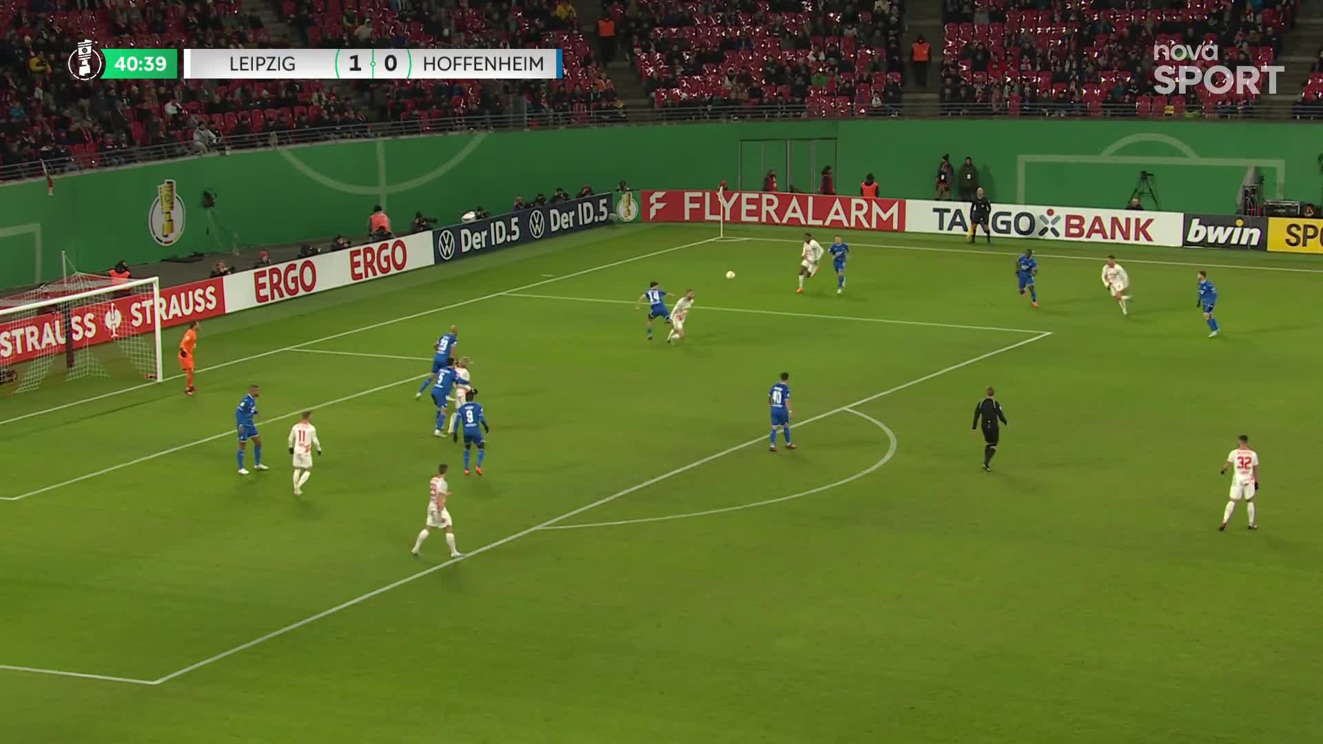 Obhájce titulu z Lipska je ve čtvrtfinále, doma přehrál Hoffenheim