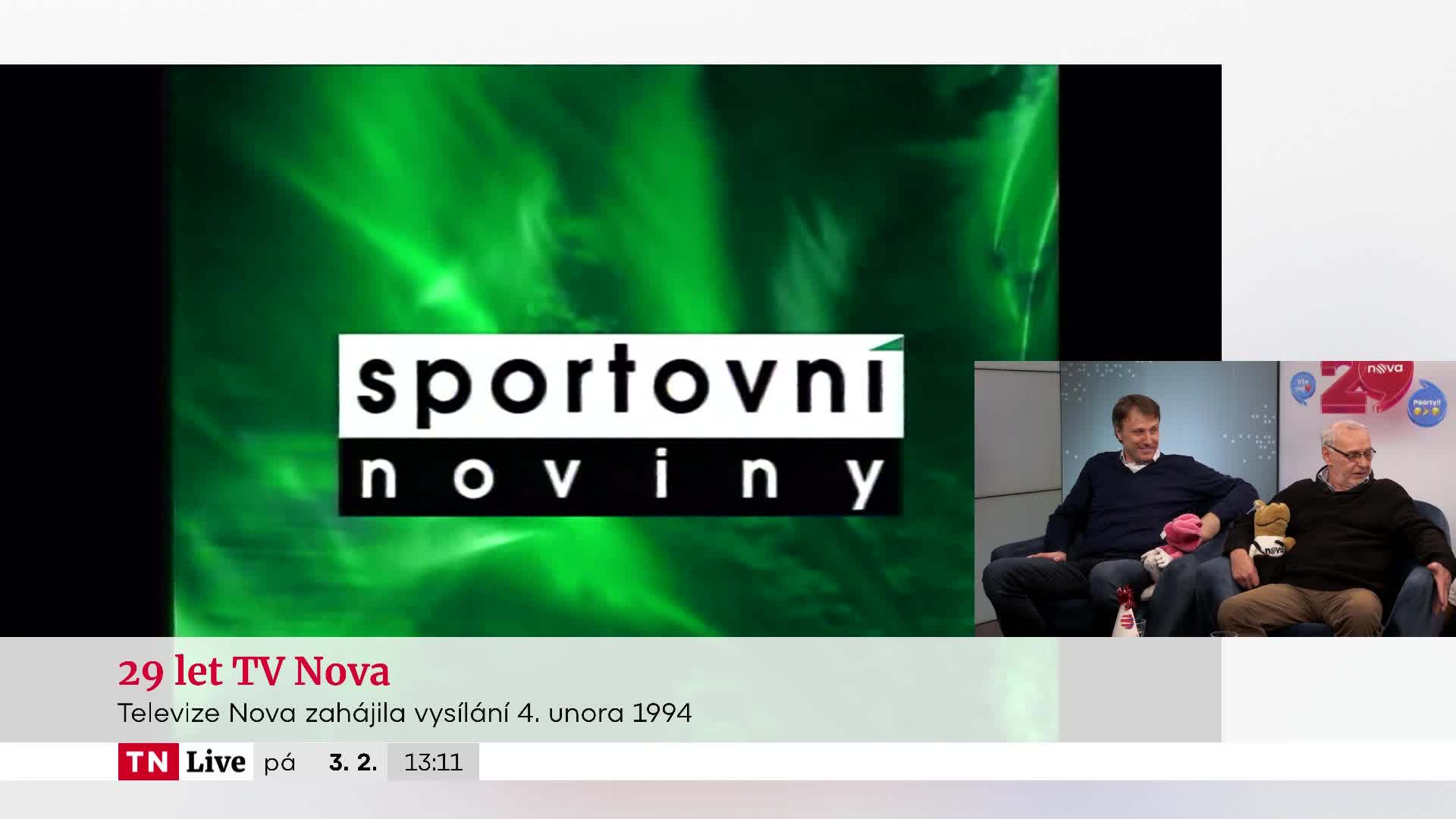 TV Nova - 29 let s vámi!