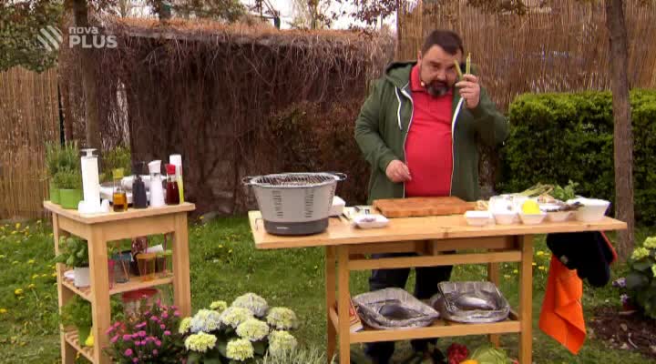 Tescoma s chutí: Sardinky na grilu s chřestem