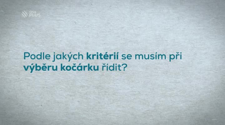 MAMINY S ROZUMEM: Chyby při výběru kočárku - 16. díl