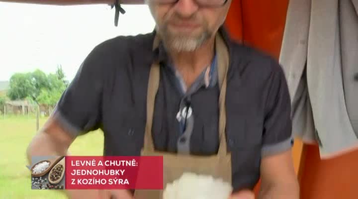 Levně a chutně: Parádní jednohubky s kozím sýrem