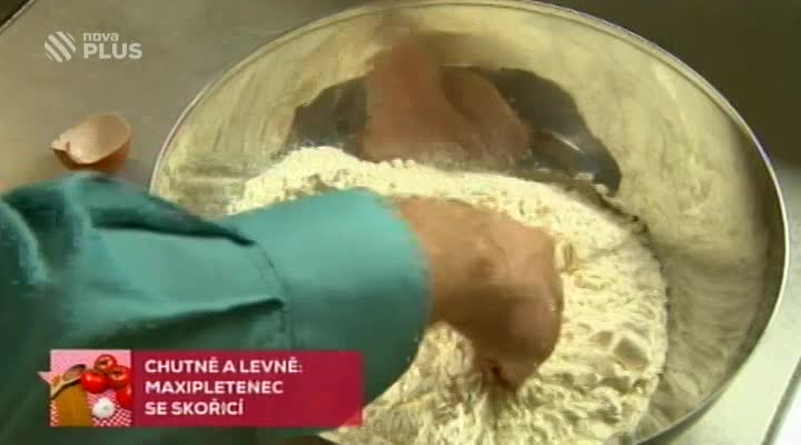 Levně a chutně: Skořicový pletenec