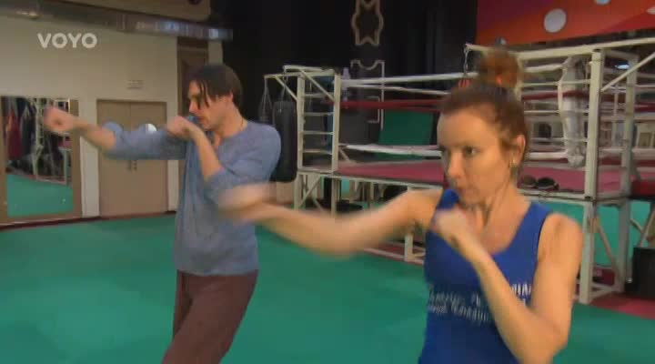 VIDEO: Seriáloví milenci Denisa a Robert si to rozdali v boxerském ringu! Kdo měl navrch?