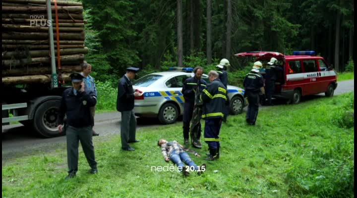 Z nového dílu Policie Modrava: Policisté najdou mrtvolu ve vodním kanále...