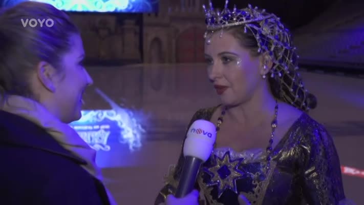 PARÁDA! Dana Morávková znovu na ledě! Podívejte se na její jízdu i duet s Harapesem
