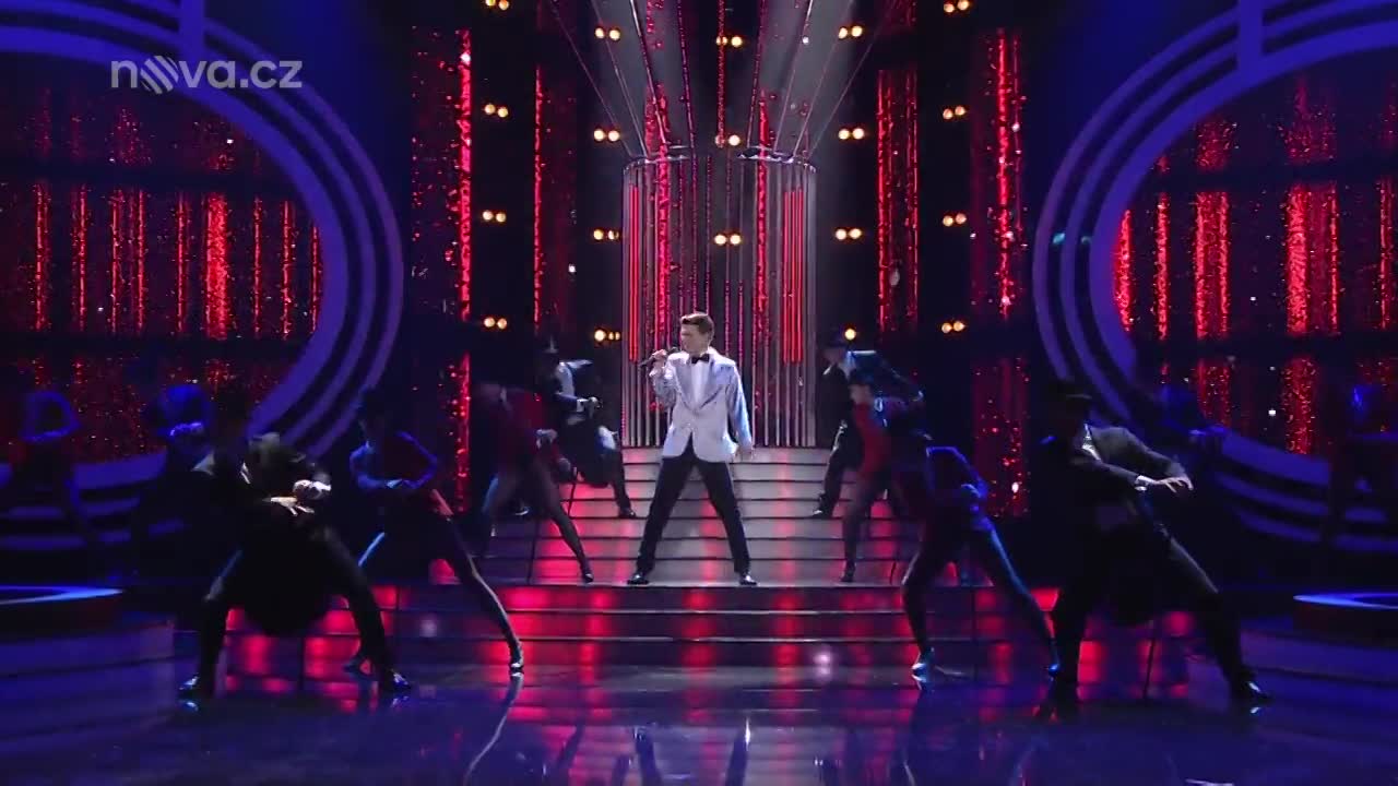 Marek Lambora jako Hugh Jackman – The Greatest Show