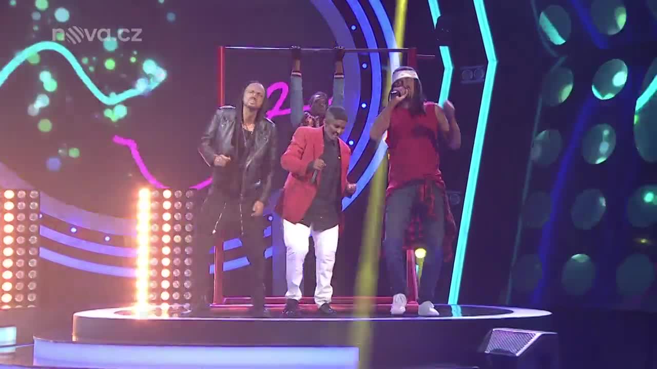 Roman Zach, Ondřej Ruml a Monika Absolonová jako Madcon feat. Ray Dalton – Don´t Worry
