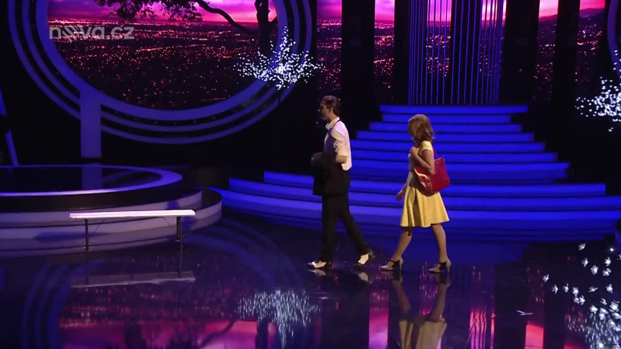 Marek Lambora a Anna Fialová jako Ryan Gosling a Emma Stone – A Lovely Night