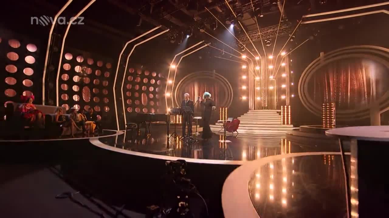 Ján Jackuliak a Kateřina Brožová jako Tony Bennett a Lady Gaga – The Lady is a Tramp