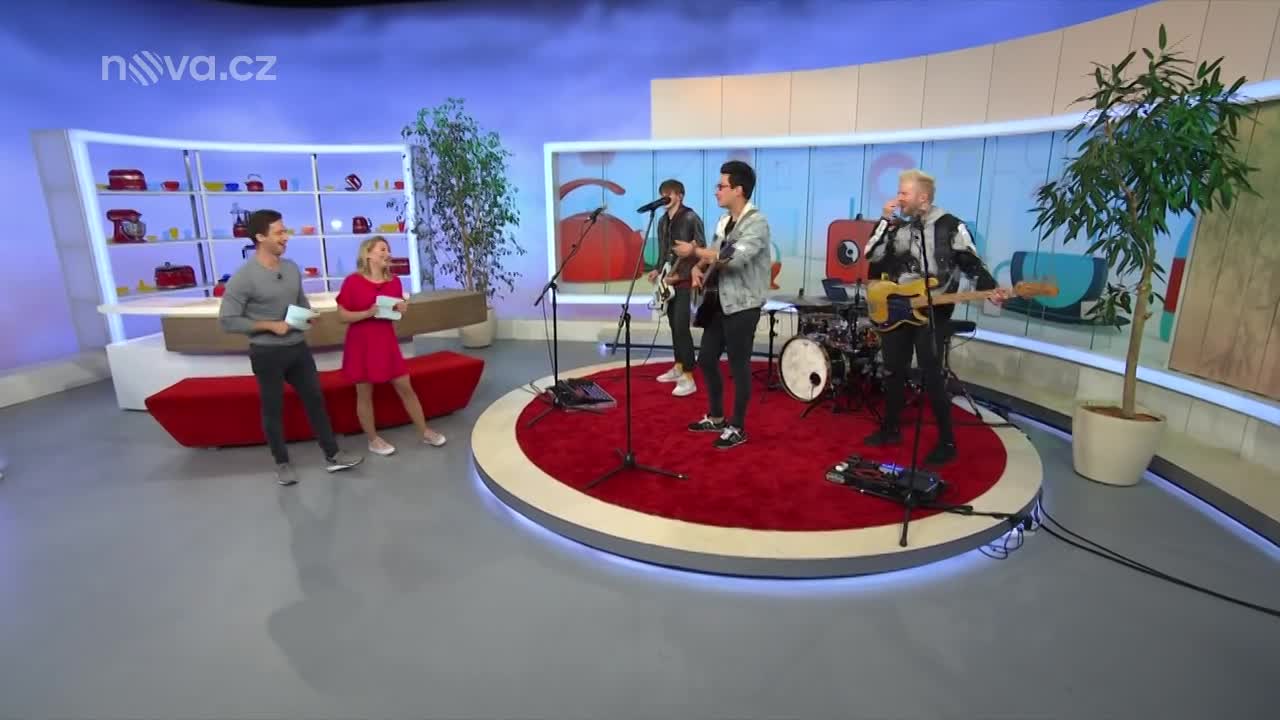 ARIGATO - zlaté žíly. Kapela Mirai přivezla do Snídaně s Novou samé novinky!