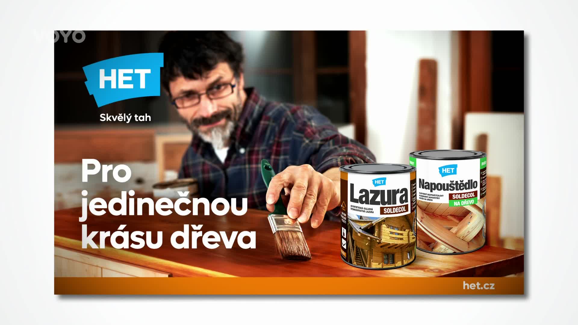 Soutěžte s pořadem Rady ptáka Loskutáka o balíček výrobků na ochranu dřeva!