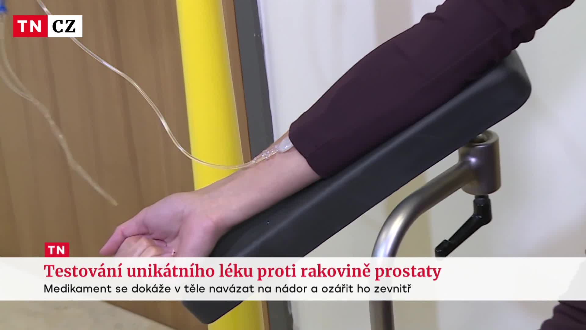 Lékaři v Olomouci testují unikátní lék na rakovinu. Nádory ozařuje zevnitř