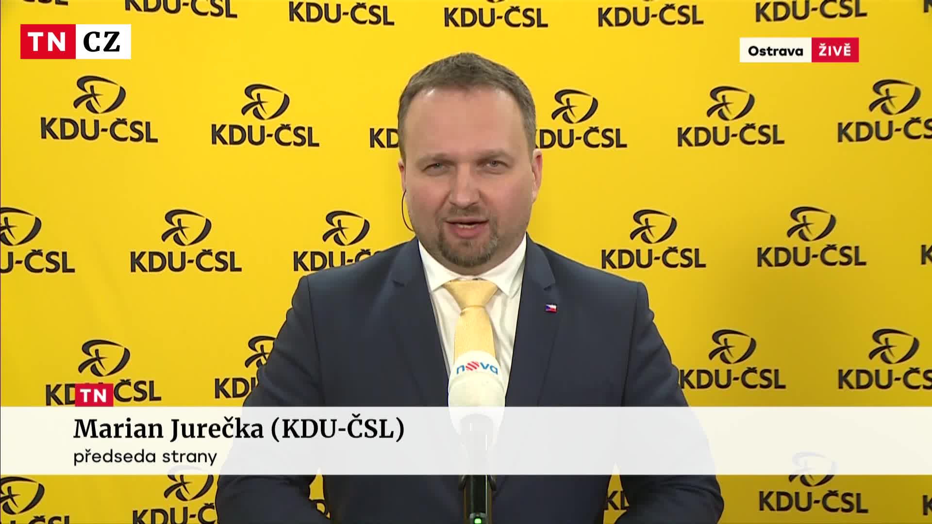 Jurečka: KDU-ČSL má mnoho výrazných tváří a je v dobré kondici